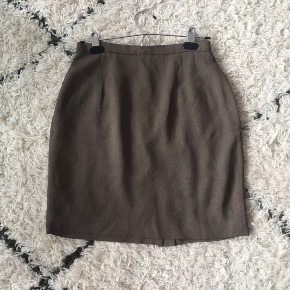 1990s vintage high-waisted silk Giuseppe skirt